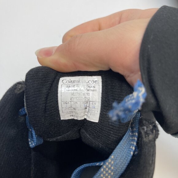 Columbia Rope Tow Boots Unisex Waterproof Youth Size 4 Snow Boots Blue Winter - Picture 13 of 15